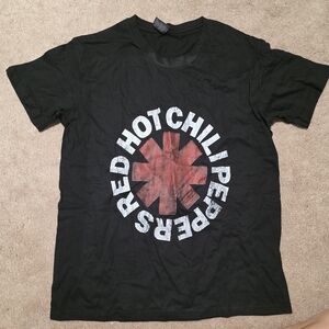 NEW Black Red Hot Chili Peppers T-Shirt